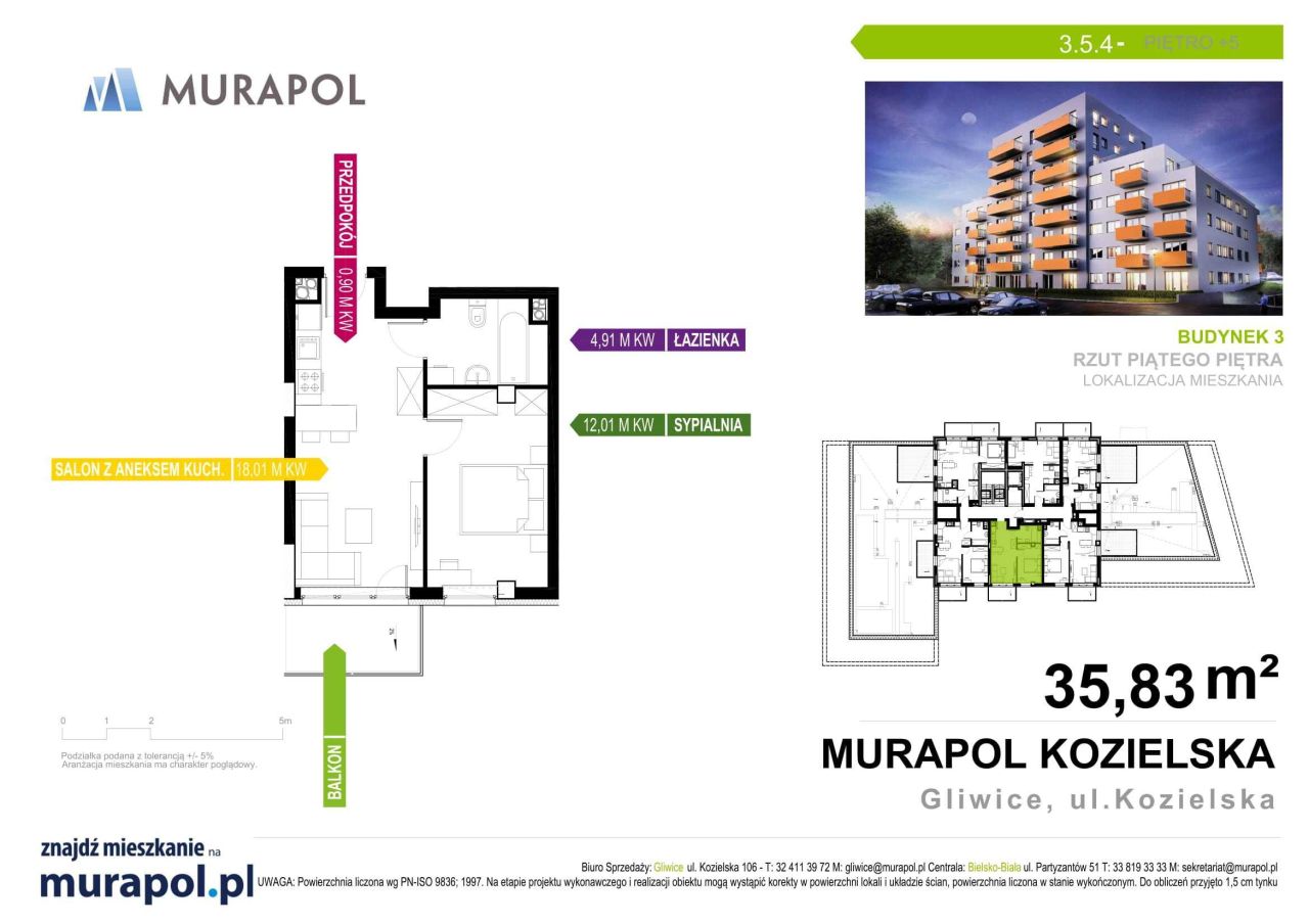 Mieszkanie 2-pokojowe Gliwice Stare Gliwice. Zdjęcie 1