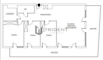 Mieszkanie 4-pokojowe Mysiadło