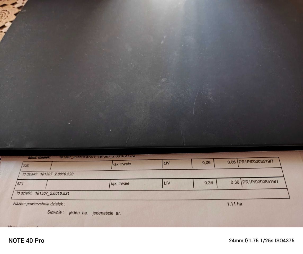 Działka rolna Trójczyce