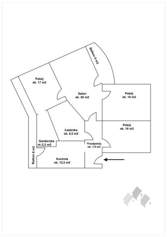 Mieszkanie 4-pokojowe Olsztyn Zatorze, ul. Marii Zientary-Malewskiej. Zdjęcie 23