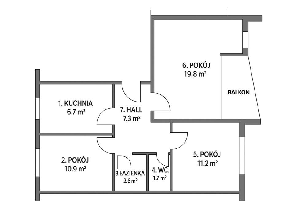 Mieszkanie 3-pokojowe Warszawa Bemowo. Zdjęcie 8