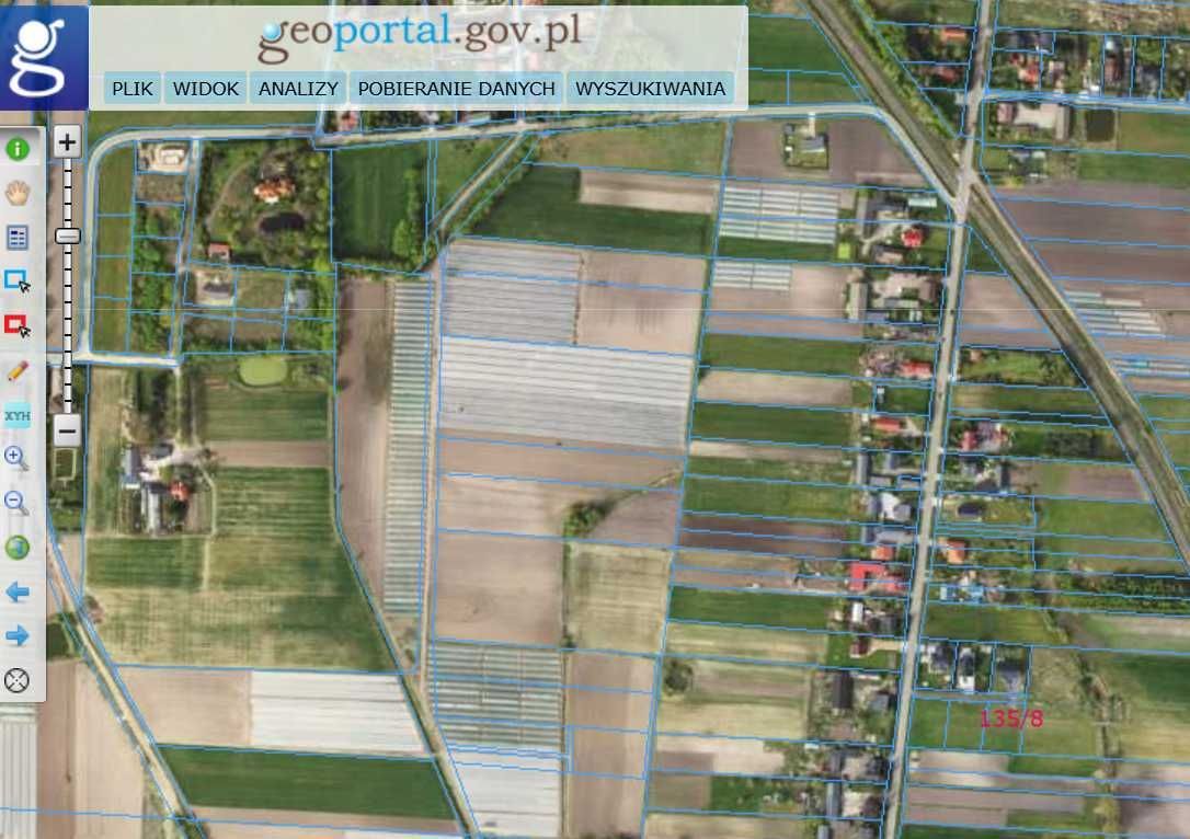 Działka budowlana Borki. Zdjęcie 2