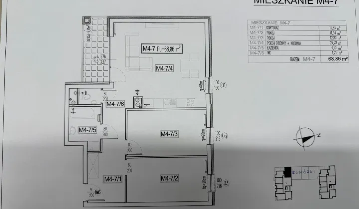 Mieszkanie 2-pokojowe Łuków, ul. Kresów Wschodnich