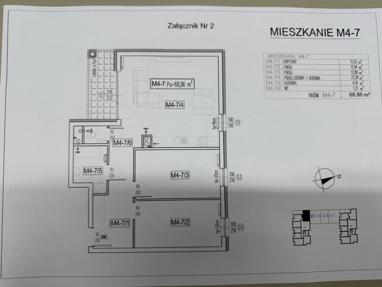 Mieszkanie 2-pokojowe Łuków, ul. Kresów Wschodnich