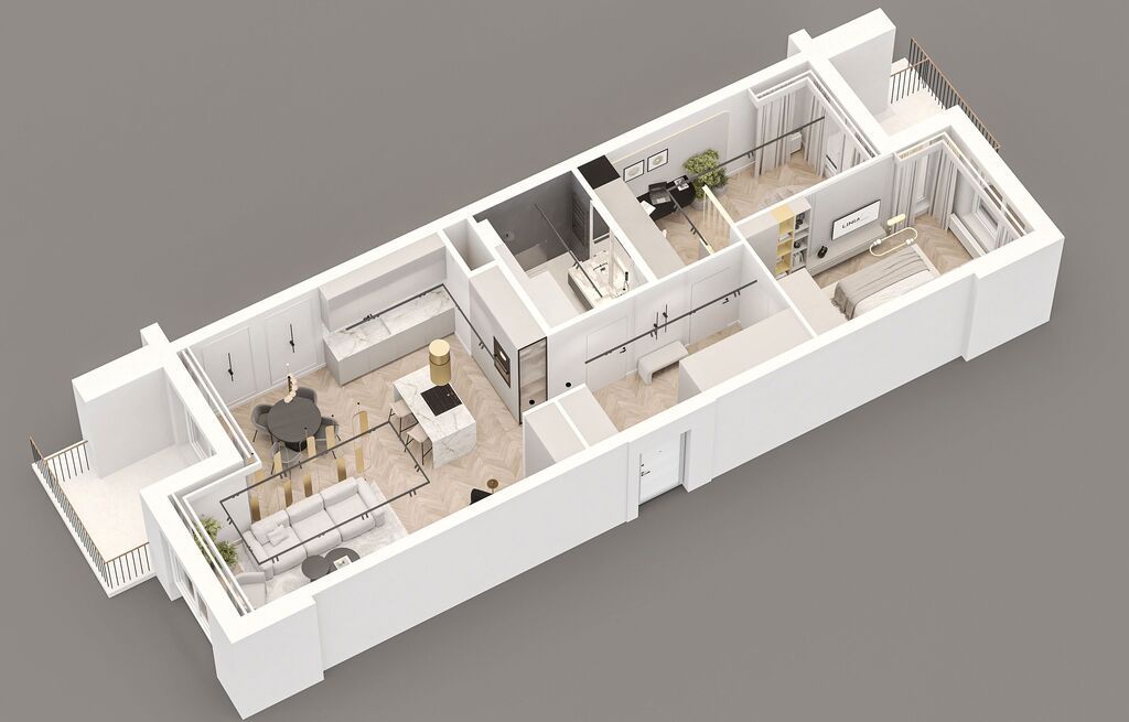 Mieszkanie 3-pokojowe Szczecin, ul. Leona Heyki. Zdjęcie 18