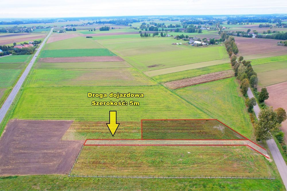 Działka rolno-budowlana Porzowo