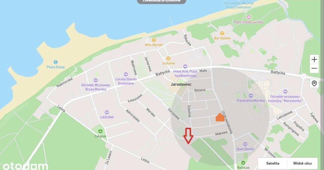 Działka budowlana Jarosławiec, ul. Morska. Zdjęcie 2