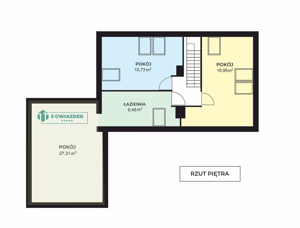 dom wolnostojący, 5 pokoi Szczecinek, ul. Marii Dąbrowskiej. Zdjęcie 23