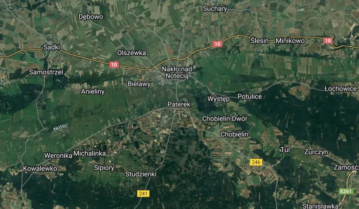 Działka budowlana Paterek, ul. Szubińska