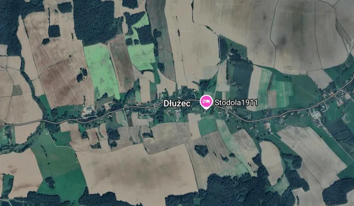 Działka rolna Dłużec
