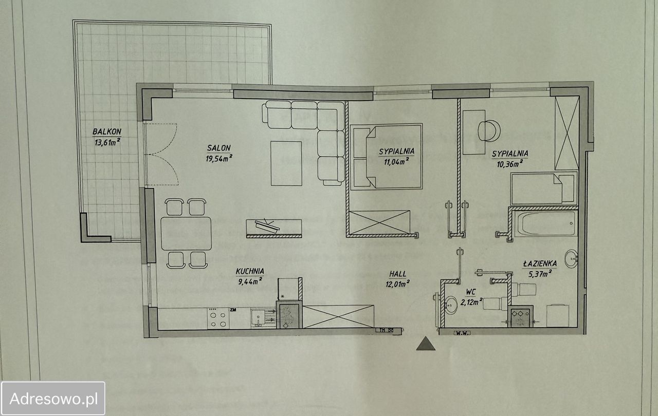 Mieszkanie 3-pokojowe Warszawa Bemowo, ul. Batalionów Chłopskich. Zdjęcie 17