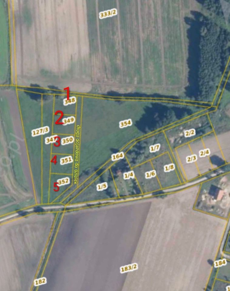 Działka budowlana Łąkie. Zdjęcie 6