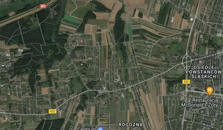 Działka inwestycyjna Żory Baranowice, ul. Familijna