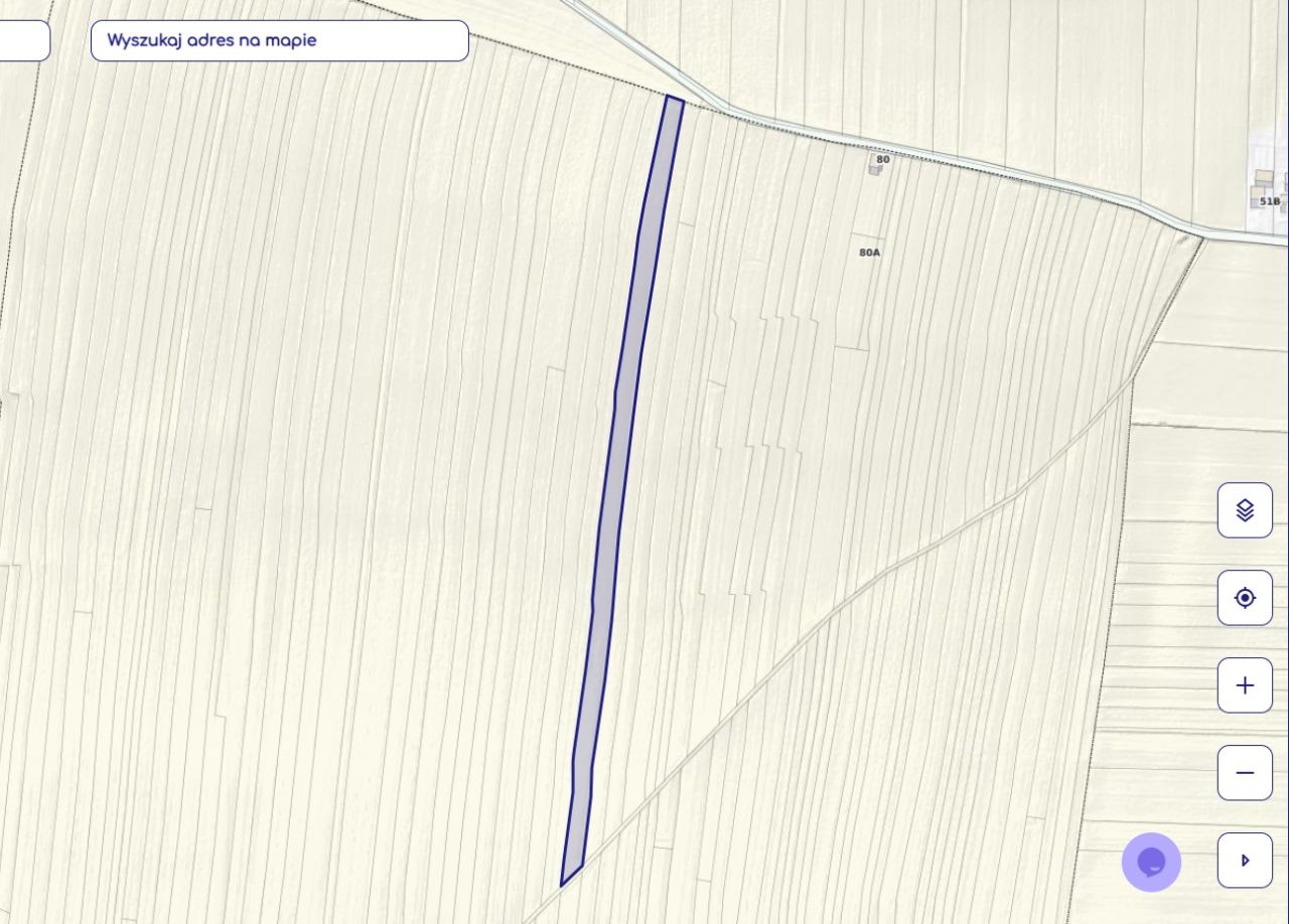 Działka rolno-budowlana Miechów, ul. Partyzantów. Zdjęcie 3