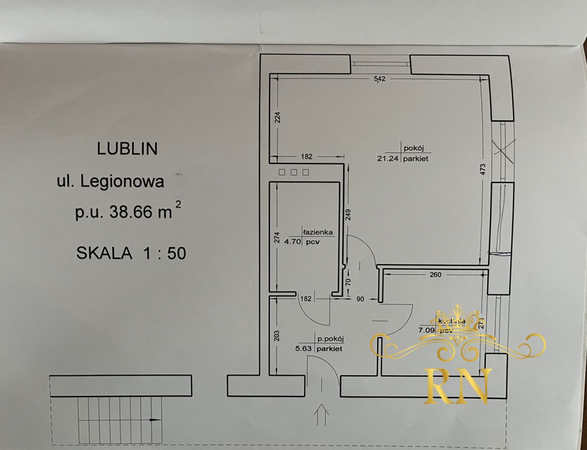 Mieszkanie 1-pokojowe Lublin Wieniawa, ul. Legionowa. Zdjęcie 11