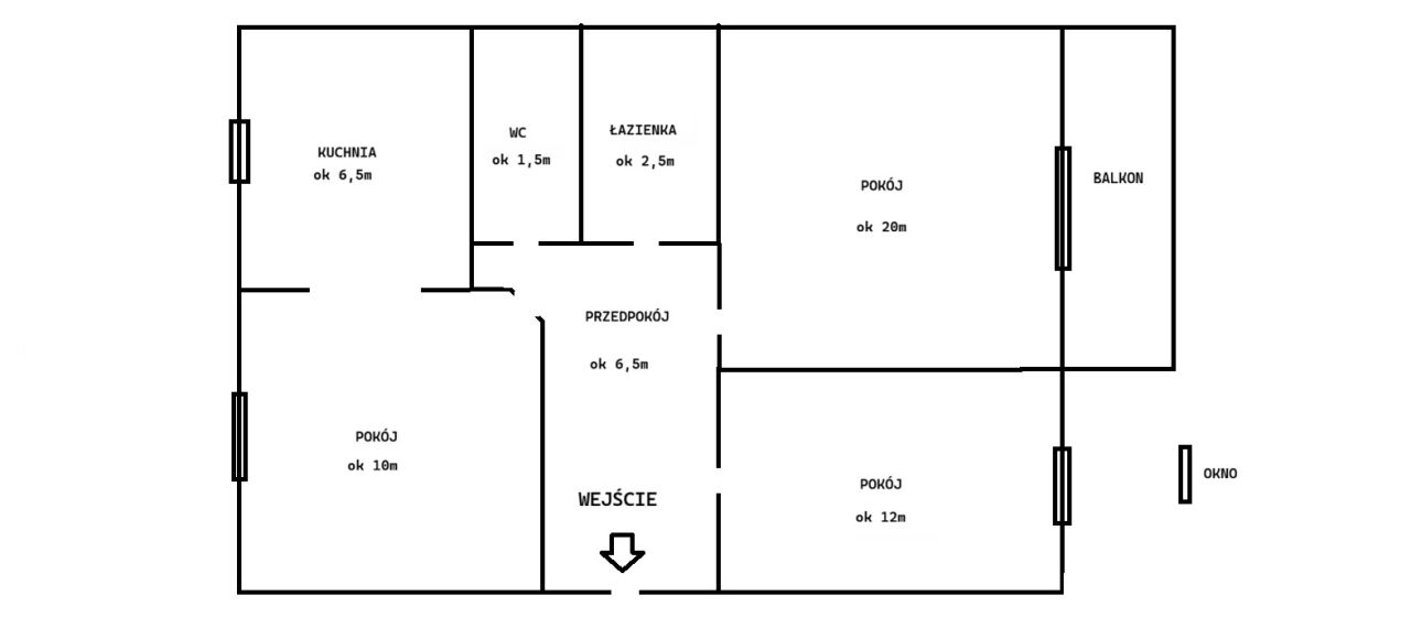 Mieszkanie 3-pokojowe Sosnowiec Zagórze, ul. Mielecka. Zdjęcie 11