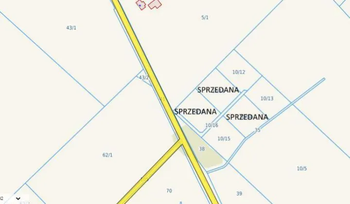 Działka budowlana Jeziorko