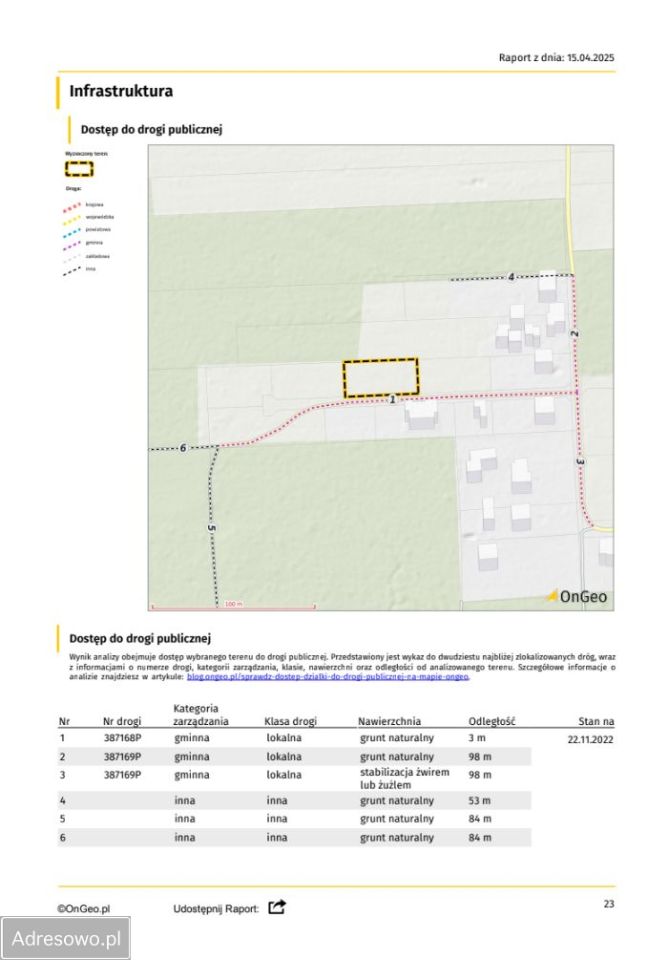 Działka budowlana Nądnia. Zdjęcie 13