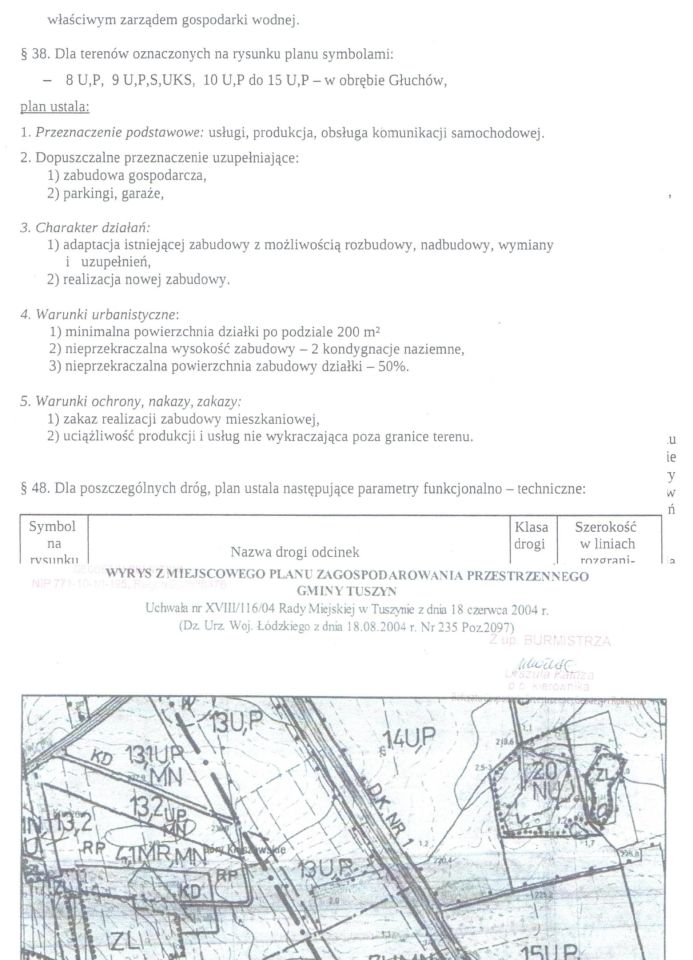 Działka inwestycyjna Głuchów, ul. Długa. Zdjęcie 6