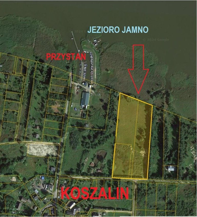 Działka inwestycyjna Koszalin Łabusz, ul. Róży Wiatrów. Zdjęcie 6