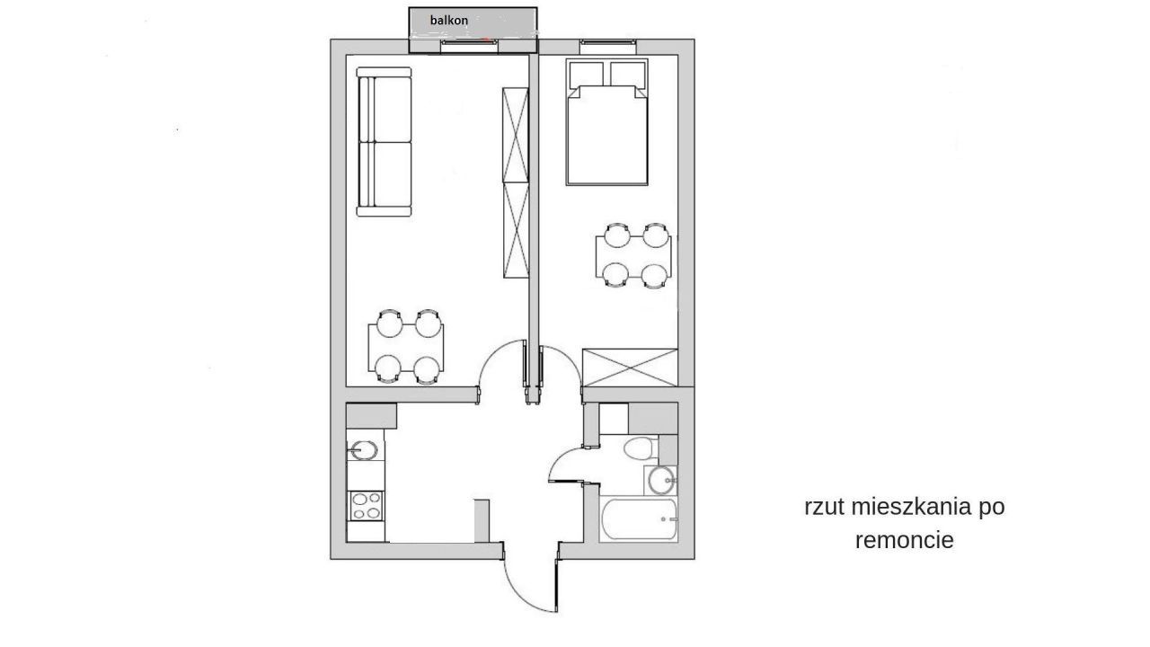 Mieszkanie 2-pokojowe Lublin Bronowice, ul. Elektryczna