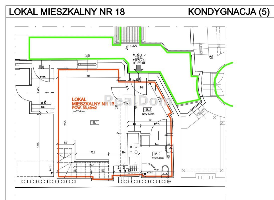 Mieszkanie 3-pokojowe Kraków Krowodrza, ul. św. Teresy. Zdjęcie 3