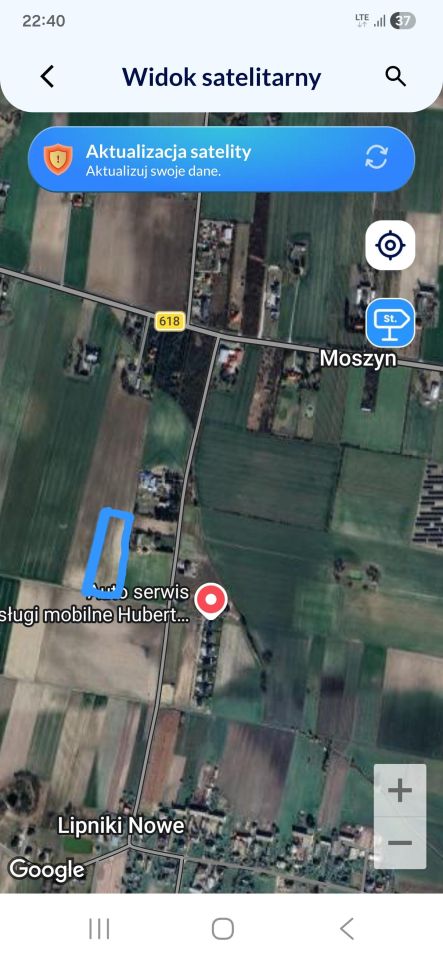 Działka budowlana Moszyn. Zdjęcie 1