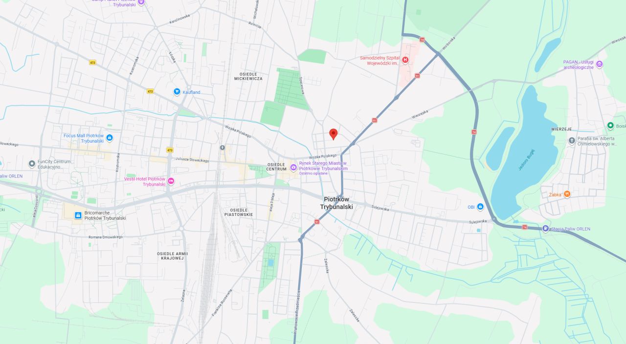 Działka inwestycyjna Piotrków Trybunalski, ul. Handlowa. Zdjęcie 5