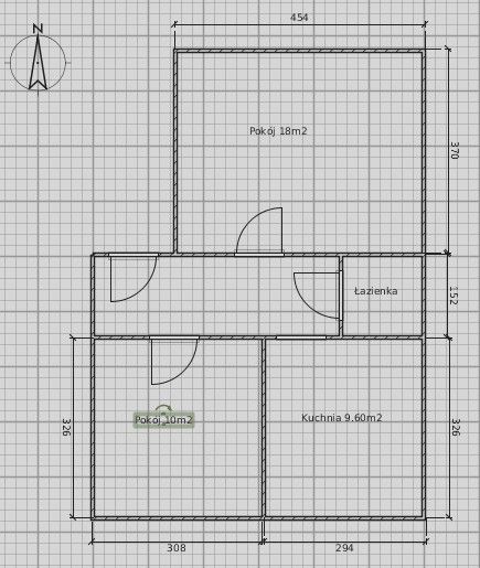 Mieszkanie 2-pokojowe Gliwice Śródmieście, ul. Wincentego Styczyńskiego. Zdjęcie 8