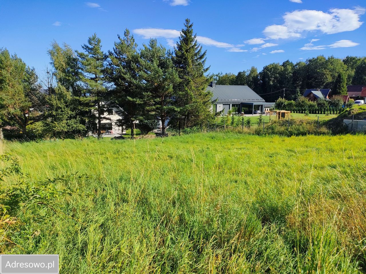 Działka budowlana Meszna, ul. Pod Skocznią. Zdjęcie 3