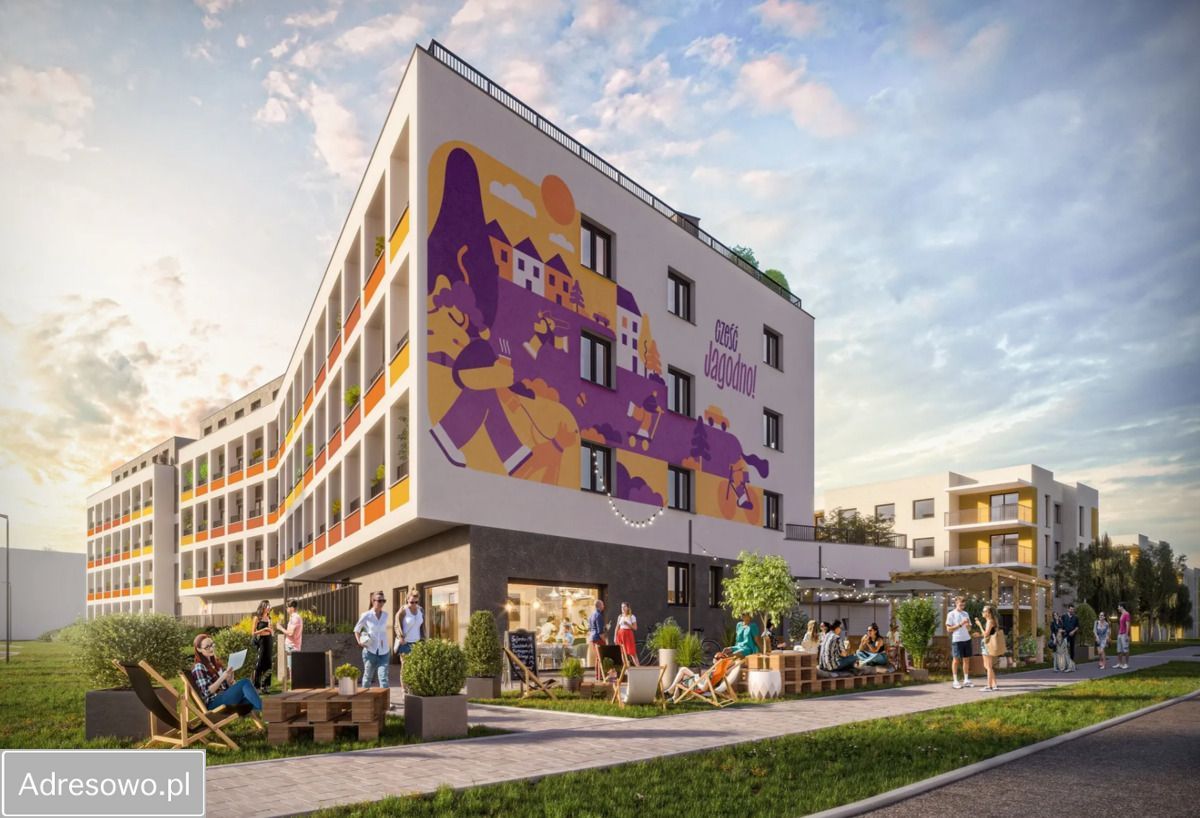 Mieszkanie 2-pokojowe Wrocław Jagodno, ul. Edmunda Kajdasza