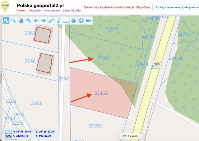 Działka budowlana Laskowa. Zdjęcie 1