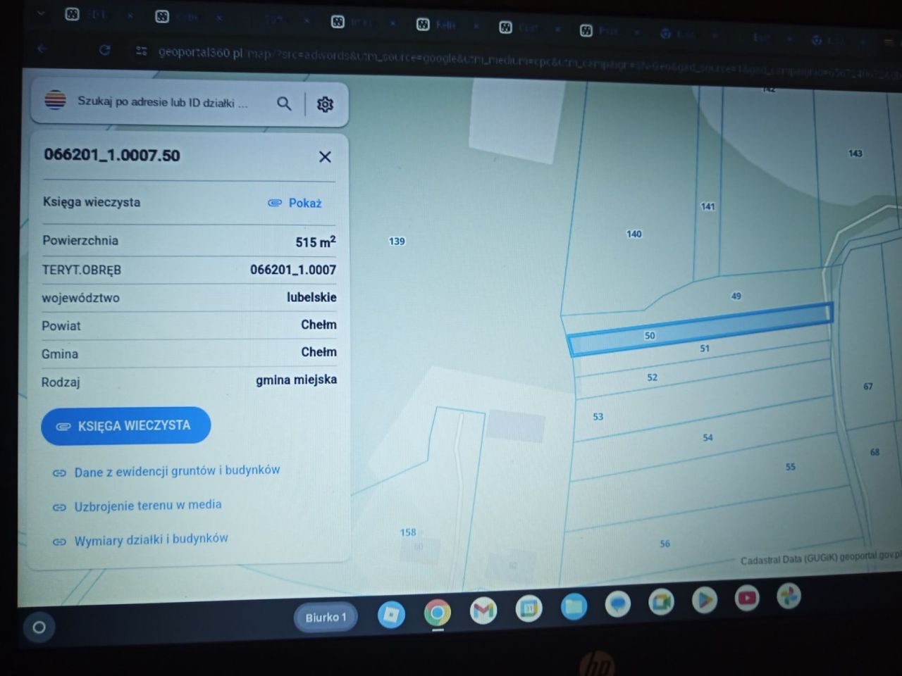 Działka rolna Chełm Białawin. Zdjęcie 2