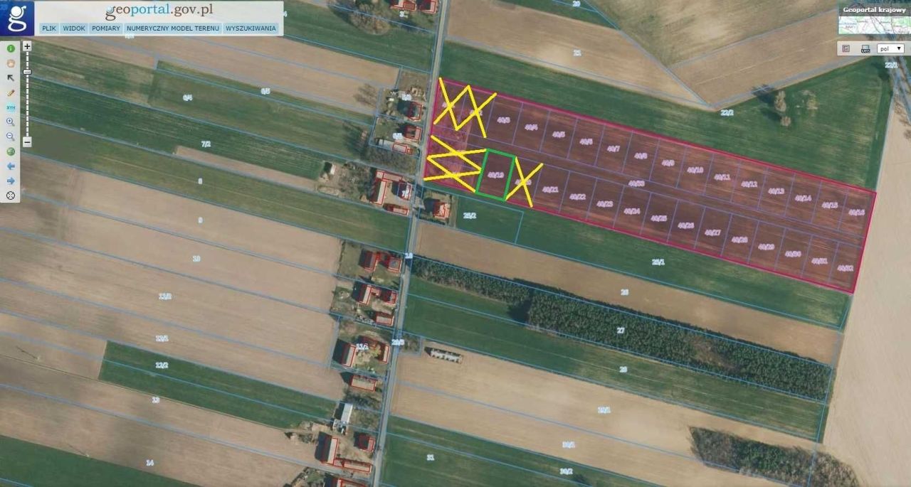 Działka budowlana Benignowo. Zdjęcie 1