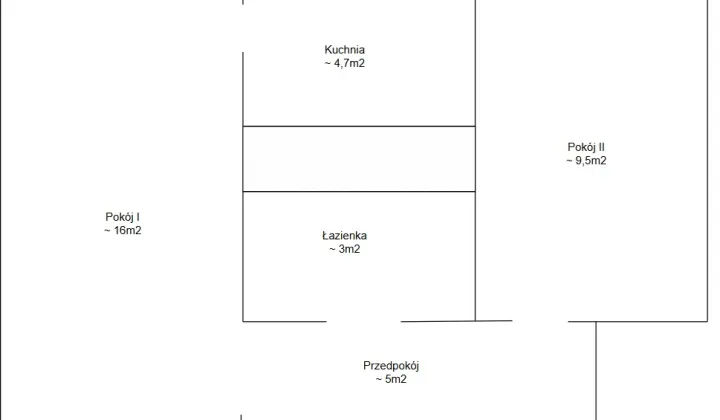 Mieszkanie 2-pokojowe Zgierz, ul. Parzęczewska