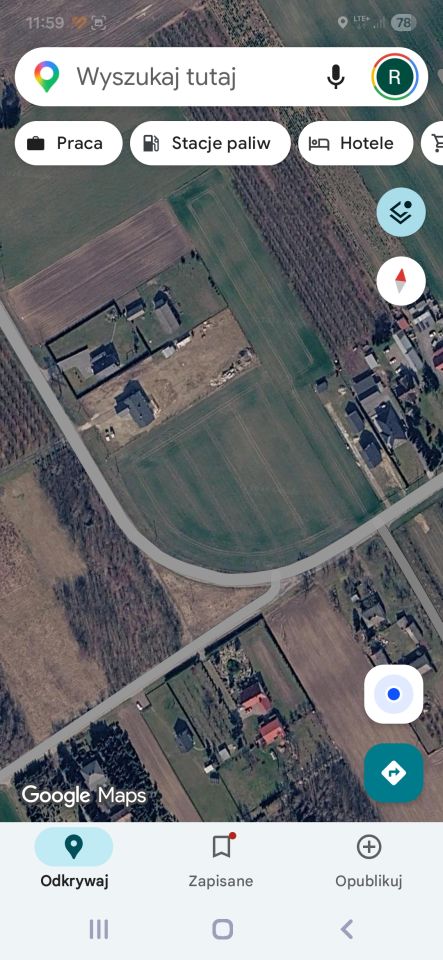 Działka rolno-budowlana Zezulin Pierwszy. Zdjęcie 1