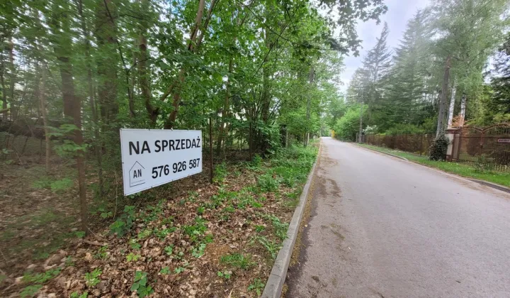Działka budowlana Piaseczno Zalesie Dolne, ul. Jasna