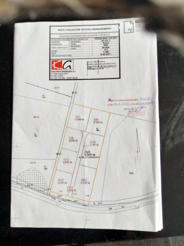 Działka budowlana Brodów. Zdjęcie 4