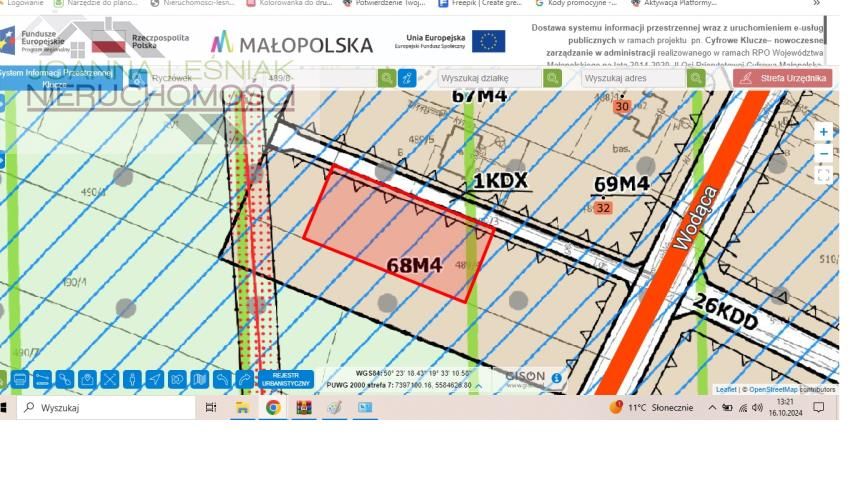 Działka budowlana Ryczówek, ul. Wodąca. Zdjęcie 5