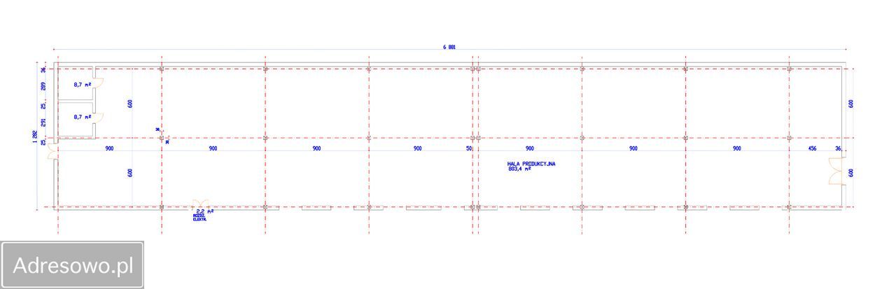 Hala/magazyn Bielsko-Biała Wapienica, ul. Wapienicka. Zdjęcie 2