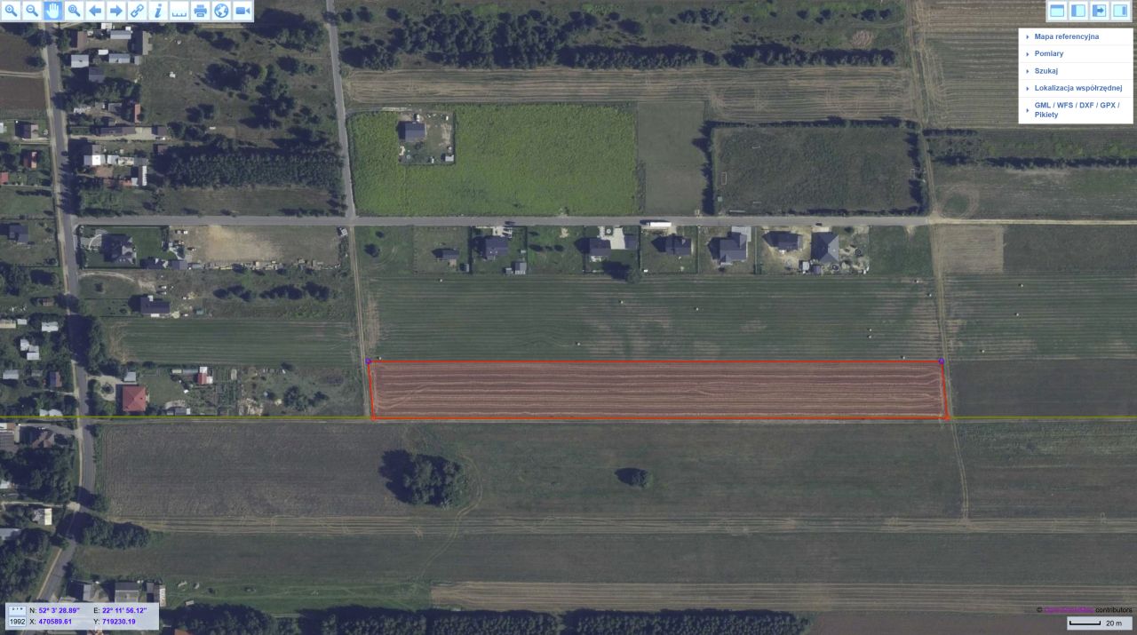 Działka rolna Przywory Duże. Zdjęcie 1