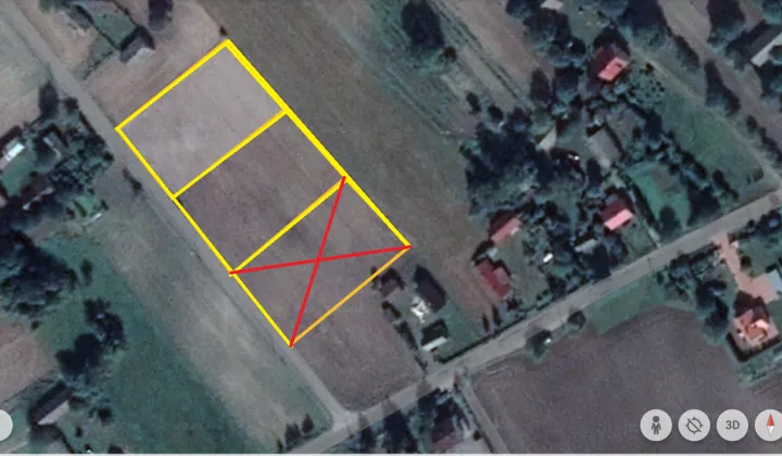 Działka budowlana Rozkopaczew