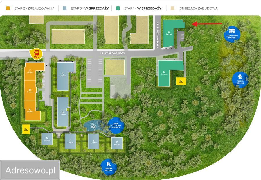 Mieszkanie 3-pokojowe Warszawa Ursynów, ul. Hilarego Koprowskiego. Zdjęcie 14