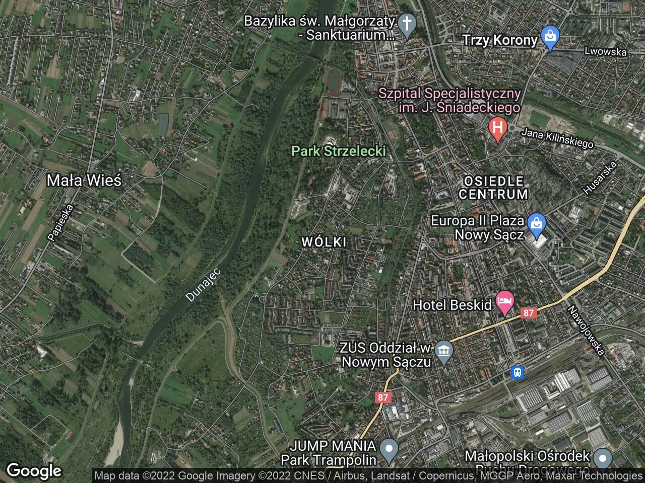 Działka rekreacyjna Nowy Sącz Wólki