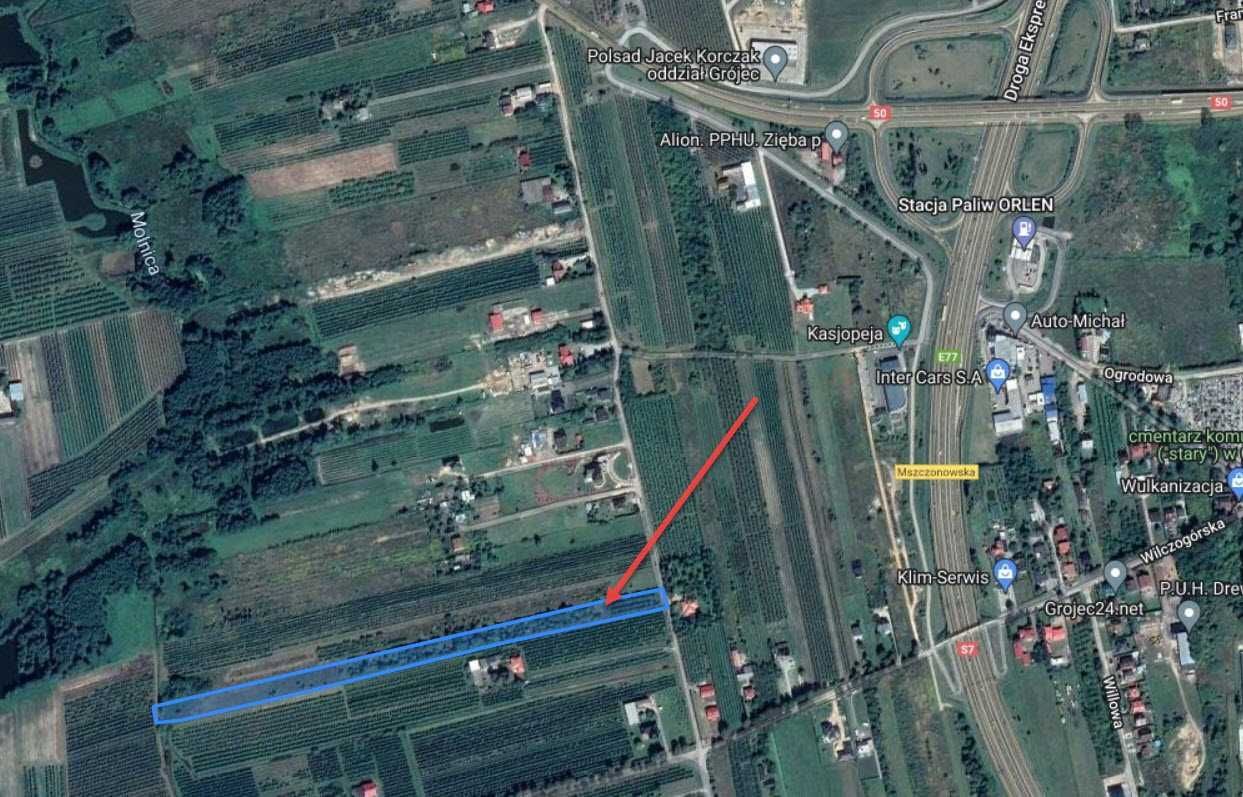 Działka rolno-budowlana Worów. Zdjęcie 2