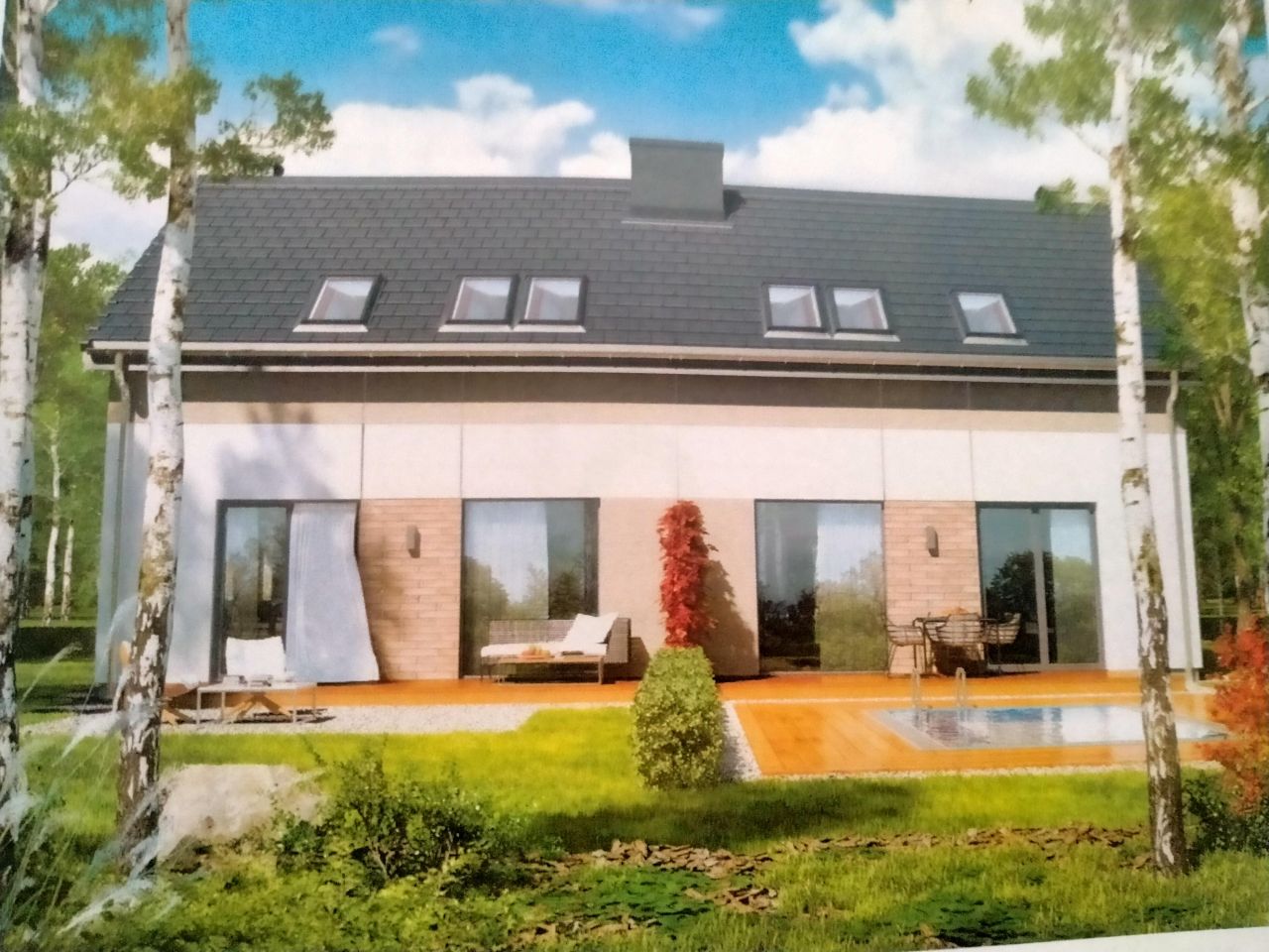 bliźniak, 5 pokoi Bolszewo, ul. Czesława Miłosza. Zdjęcie 8