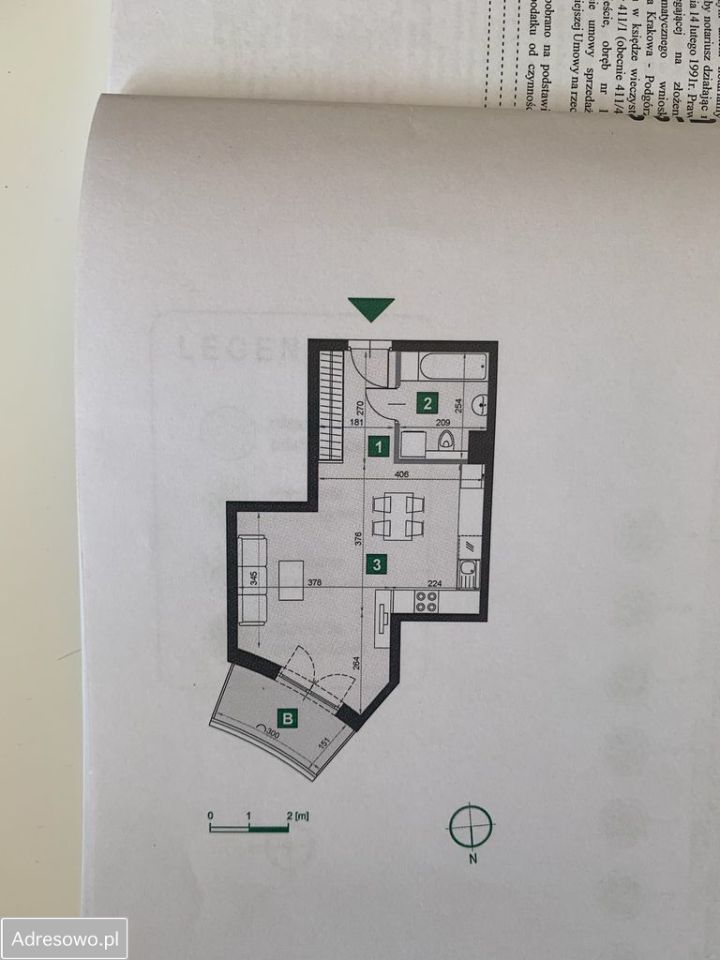 Mieszkanie 1-pokojowe Kraków Grzegórzki, ul. Grzegórzecka. Zdjęcie 4