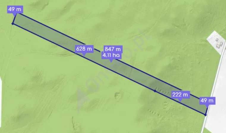 Działka leśna Zaręby-Jartuzy. Zdjęcie 5