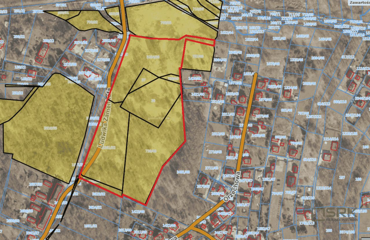 Działka Rybnik, ul. Ludwika Zamenhofa. Zdjęcie 1