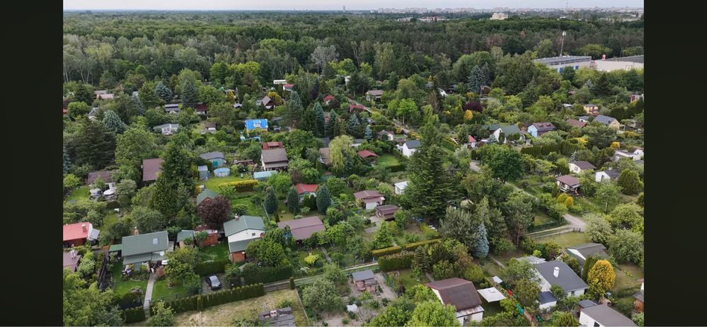 Działka rod Blizne Jasińskiego, ul. Hubala Dobrzańskiego. Zdjęcie 2